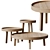 Modern Hamm Tray Table 3D model small image 8