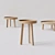 Modern Hamm Tray Table 3D model small image 3