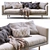 Modern 3D Furniture Model Kit 3D model small image 1