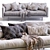 Modern 3D Furniture Model Kit 3D model small image 4