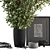 Exquisite Vase Plant Set 119 3D model small image 2