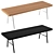 Modern Ash Transit Bench 3D model small image 1