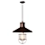 Antique Loft Style Pendant Light 3D model small image 1