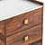 Rose Herringbone Sideboard 1600x450x750 3D model small image 3