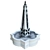 Customizable Palazzo Obelisk Fountain 3D model small image 5