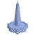 Customizable Palazzo Obelisk Fountain 3D model small image 6