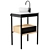 Modern Ceramic Sink Vanity Set 3D model small image 5