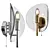 Brass Wall Light Fixture 3D model small image 1