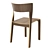 Sleek Polygon Chair Design 3D model small image 2