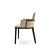 Elegant Henley Dining Chair 3D model small image 3
