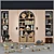 Modern Toys Furniture 3D Model 3D model small image 1