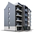 Multi-Apartment Residential Building 3D model small image 11