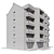 Multi-Apartment Residential Building 3D model small image 12