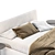 Sleek Boca Slim Bed Download 3D model small image 5