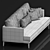 Luxurious Bonaldo Paradiso Sofa 3D model small image 4