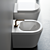 GSG Cruise Ceramic Toilet Set 3D model small image 2