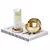 Glass And Book Decor Set 3D model small image 1
