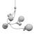 Nature-Inspired Sprig Pendant Sculpture 3D model small image 2