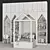 Whimsical Kids Furniture Set 3D model small image 5