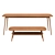 Scandinavian Style Ash Wood Table 3D model small image 1