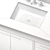 Beatrice Modern Bathroom Sink Vanity 3D model small image 13