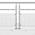 Title: Metal Glass Expandable Railing Combination 3D model small image 3