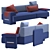 Luxury Haymann Sofa Model in FBX 3D model small image 2