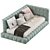 Baldwin Lounge Corner Youth Bed 3D model small image 1