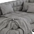 Baldwin Lounge Corner Youth Bed 3D model small image 2