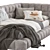 Baldwin Lounge Corner Youth Bed 3D model small image 3