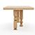 Automa Dining Table by Massé 3D model small image 4