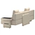 Haymann Sofa Model for VRay 3D model small image 2