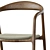 Elegant Canada Chair by Cosmo 3D model small image 3