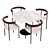 Kashmir Chair Dining Set 2014 3D model small image 3