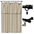 Clip Curtains: 180 x 24 x 260cm 3D model small image 1