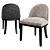 Eichholtz Fallon Dining Chair 3D model small image 3