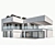 Modern House 3D Model Kit 3D model small image 9