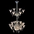 Mille Nuits Crystal Chandelier 24L 3D model small image 10