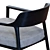 Molteni & C WALTER Armchair 3D model small image 4