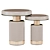 Bronze Inlay Coffee Table 3D model small image 2