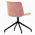 Elegant Metal and Velvet Office Set 3D model small image 3