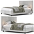 Ikea Dunvik 3D Bed Model 3D model small image 1