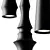 Elegant Slend Pendant Light by Bover 3D model small image 2