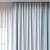 Modern 3D Curtain Model Mesh 3D model small image 3