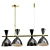 Duke Chandelier Line 4: Modern Black Grandeur 3D model small image 1