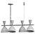 Duke Chandelier Line 4: Modern Black Grandeur 3D model small image 2