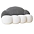Sleek Cloud Sofa Bed 3D model small image 4