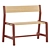 YPPERLIG Children's Bench, Dark Beech 3D model small image 1