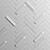 Biscuit 3D Panel Wall Tiles 3D model small image 5