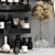 Modern Bathroom Accessories Set 3D model small image 3